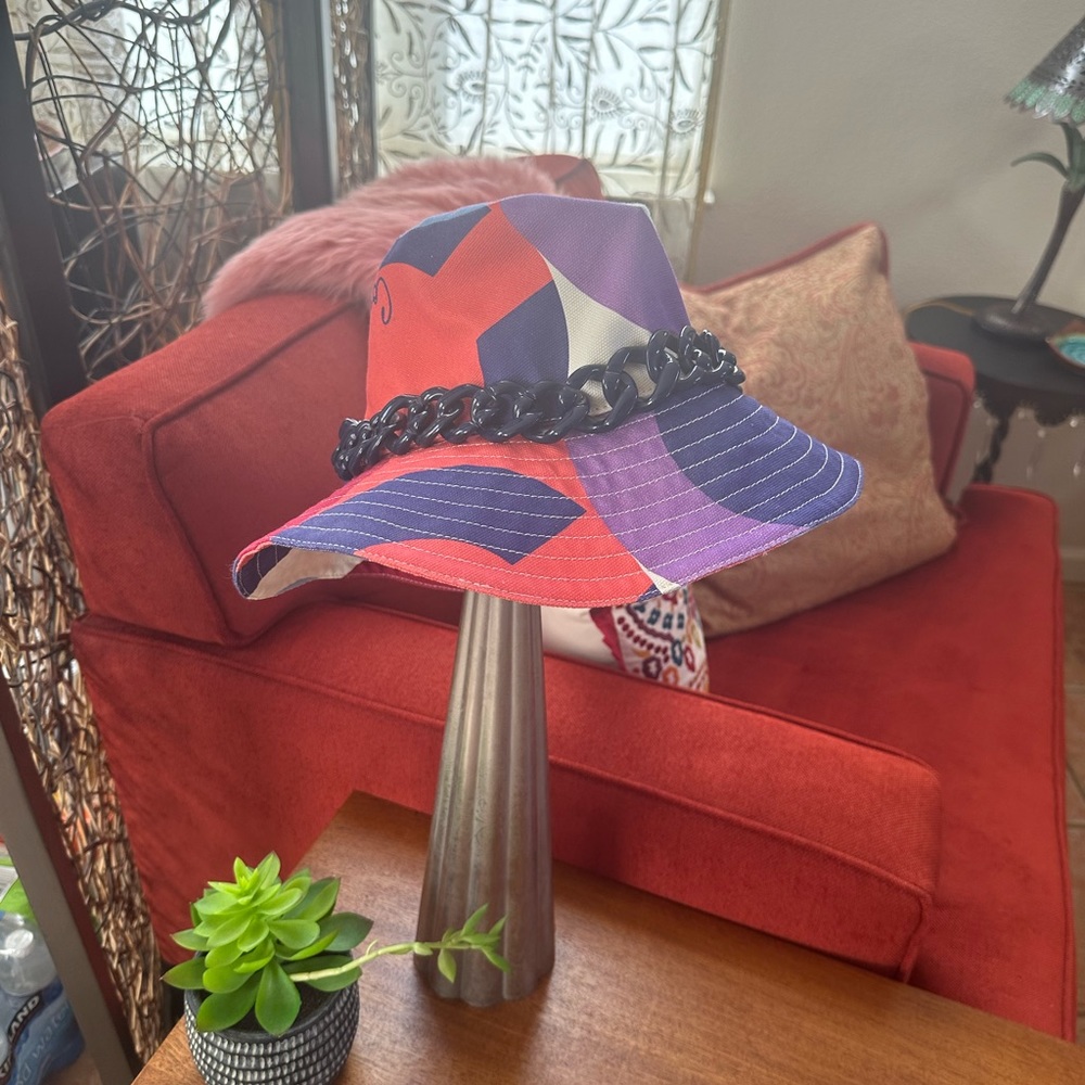 Vintage Coach Bucket Sun Hat NWT